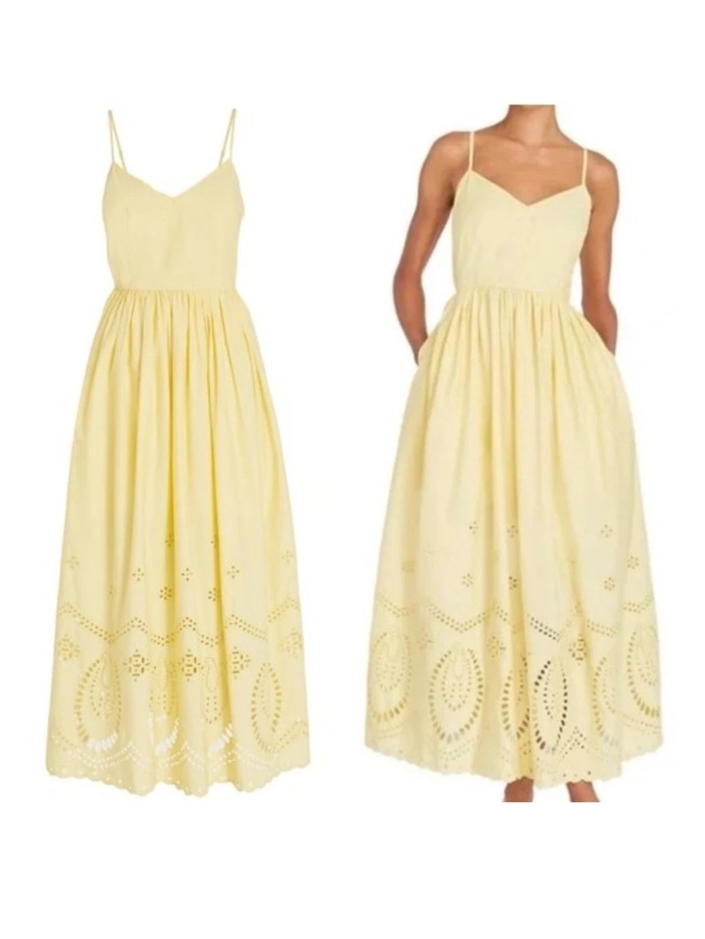 Calypso St. Barth Spaghetti Strap Yellow Dress